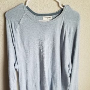 Banana Republic Mens Light Blue Crew Neck Sweater